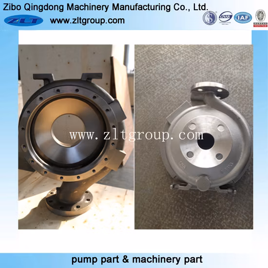 Manufacturer Sand Casting Stainless Steel/Titanium Pump Volute Casing